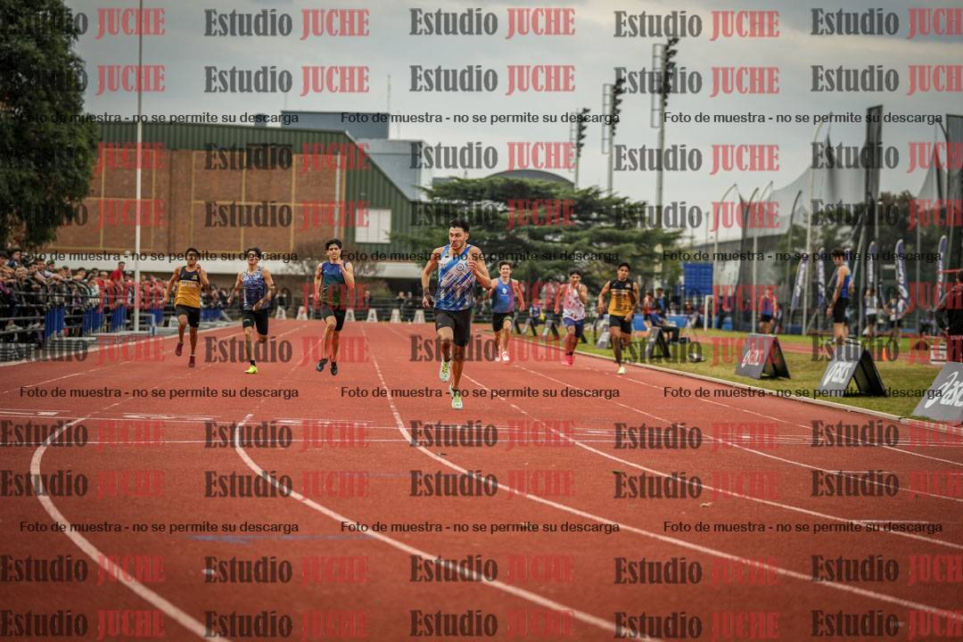 Fotos de los 400 m llanos de varones - FINAL