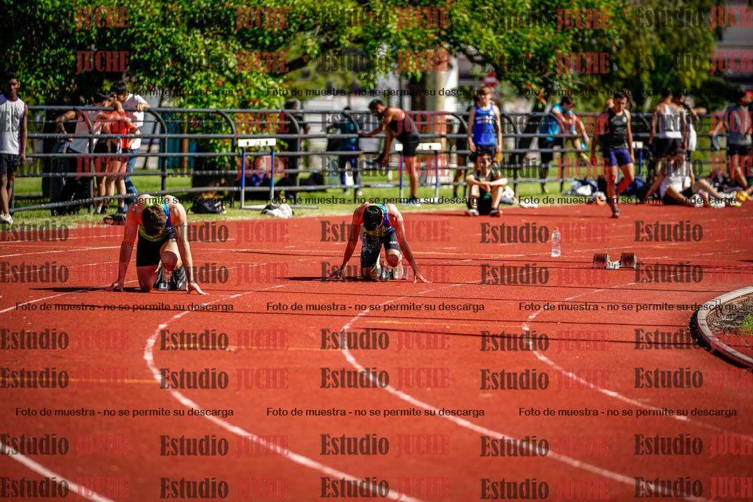 Fotos de los 200 m llanos de varones