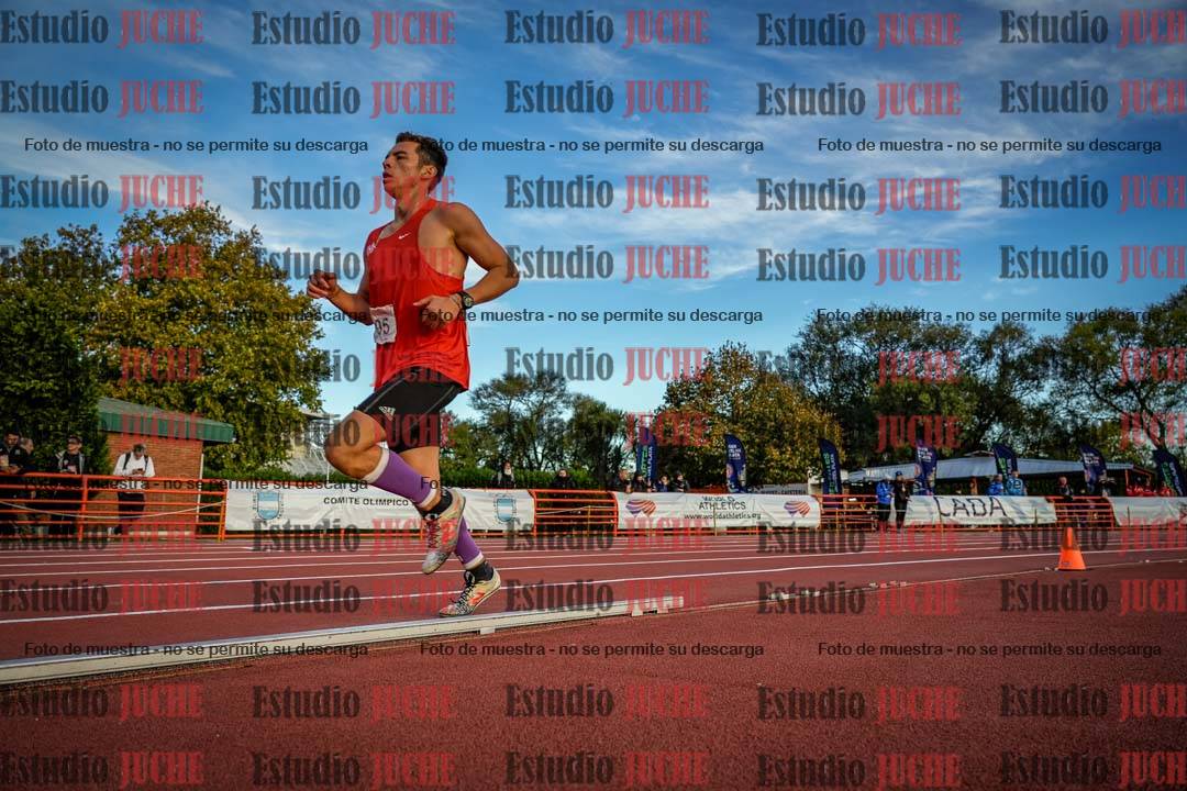 Fotos de los 1500 m llanos de varones - deca 10
