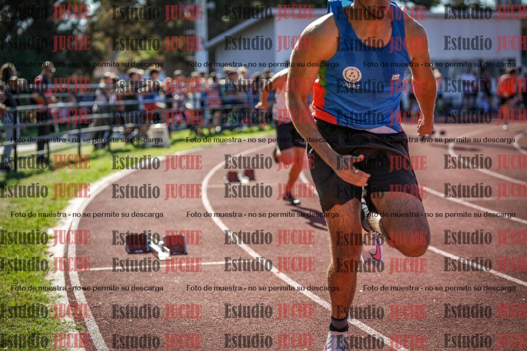 Fotos de los 400 m llanos de varones