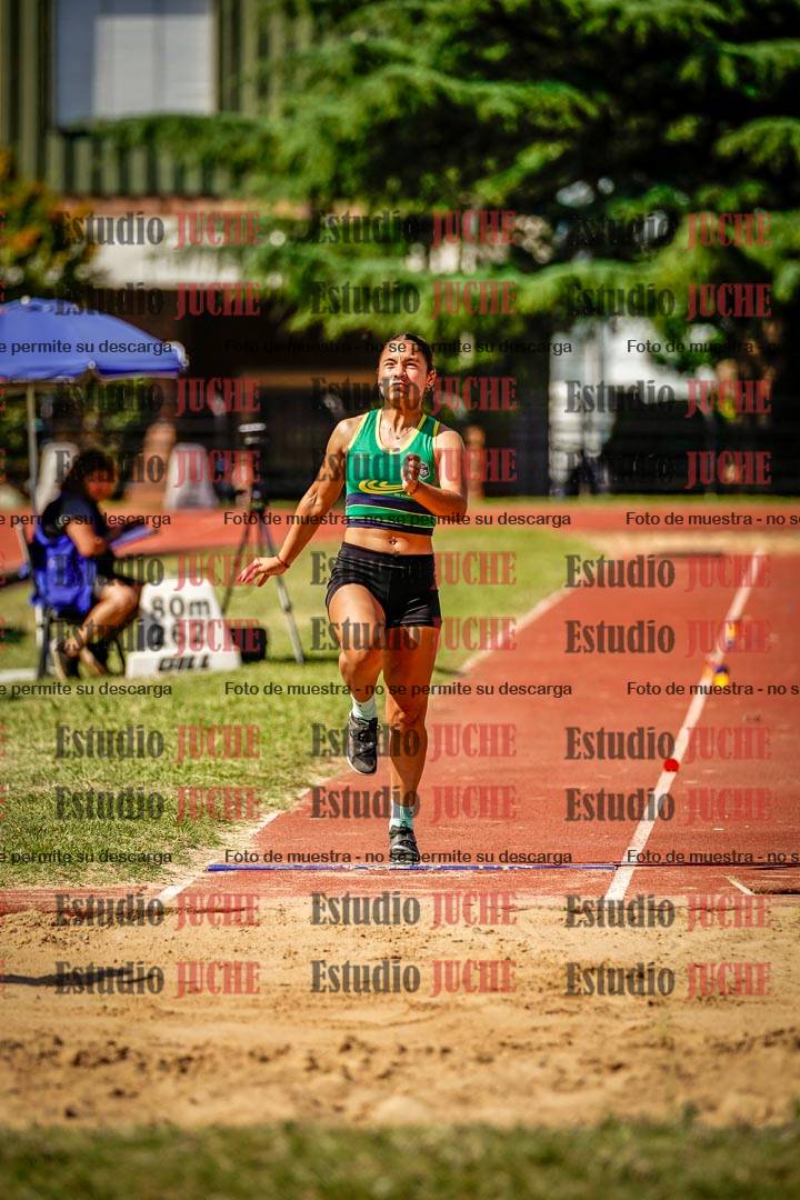 Fotos del salto en largo de mujeres
