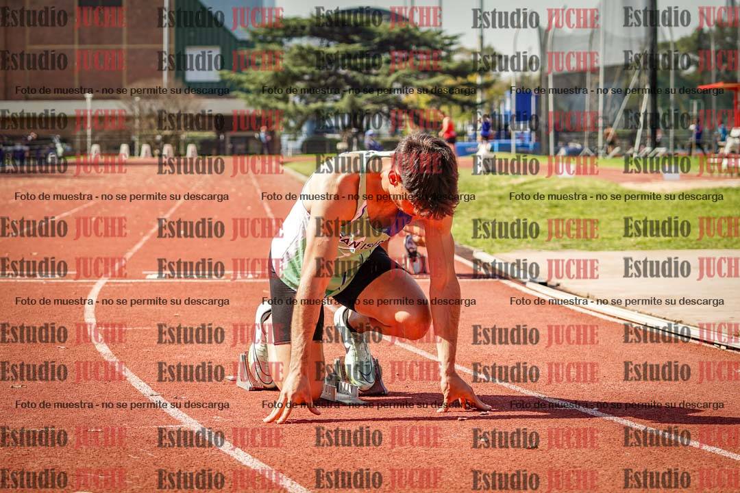 Fotos de los 400 m llanos de varones