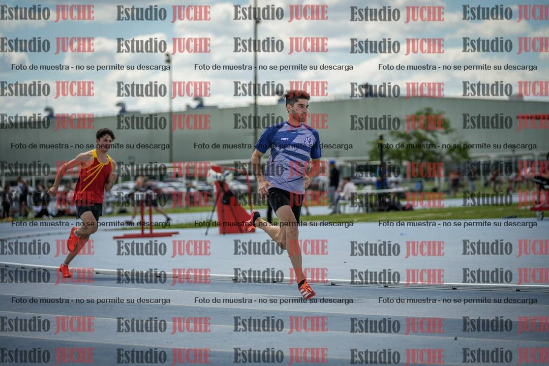 Fotos de los 400 m llanos de varones