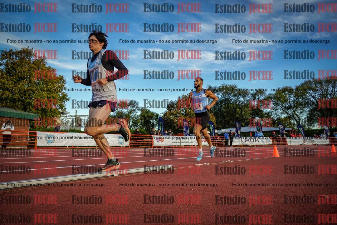 Fotos de los 1500 m llanos de varones - deca 10