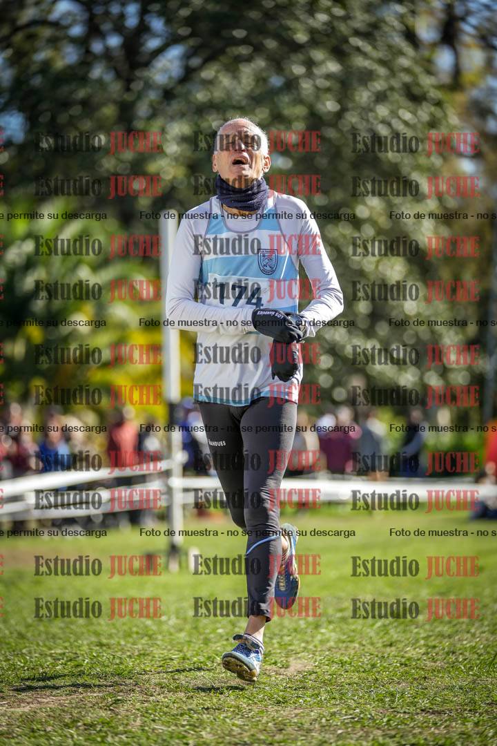 Fotos de la llegada del cross de 1500 m
