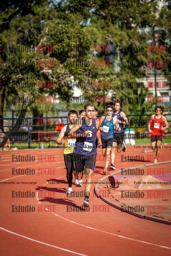 Fotos de los 1500 m de varones - decatlón 10