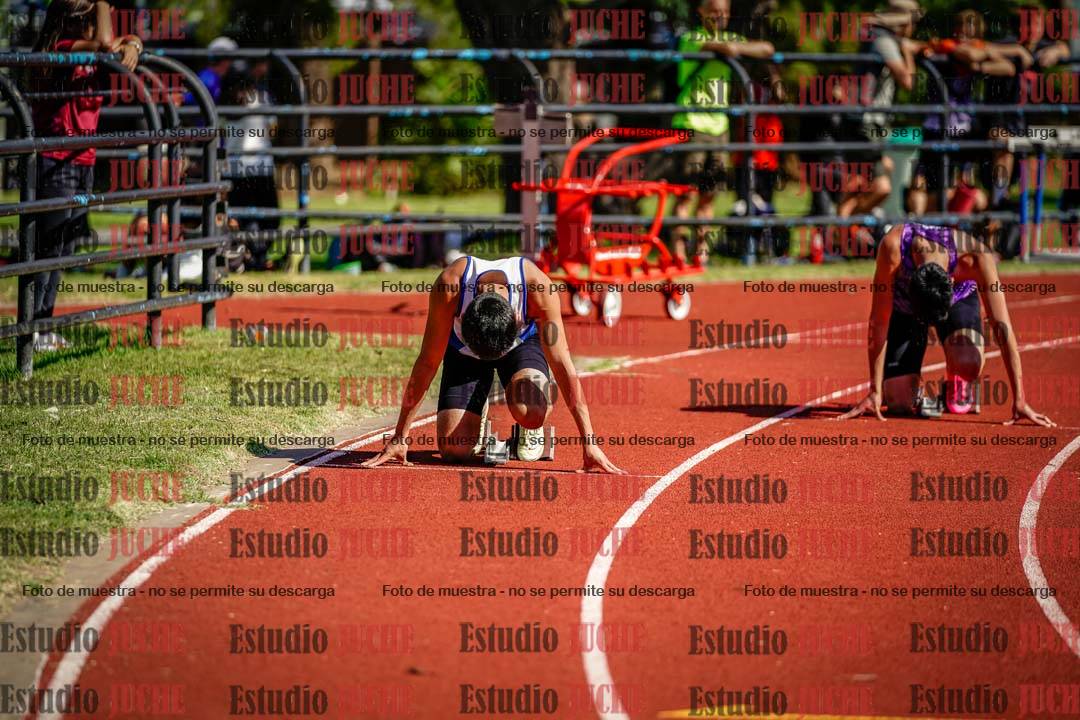 Fotos de los 200 m llanos de varones