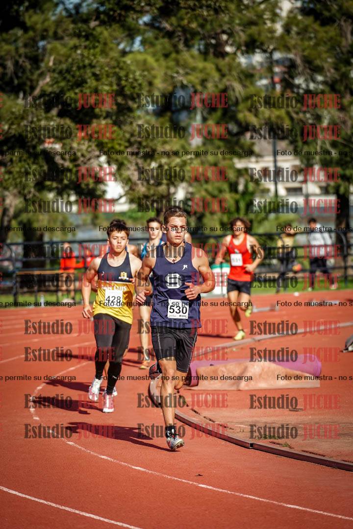 Fotos de los 1500 m de varones - decatlón 10