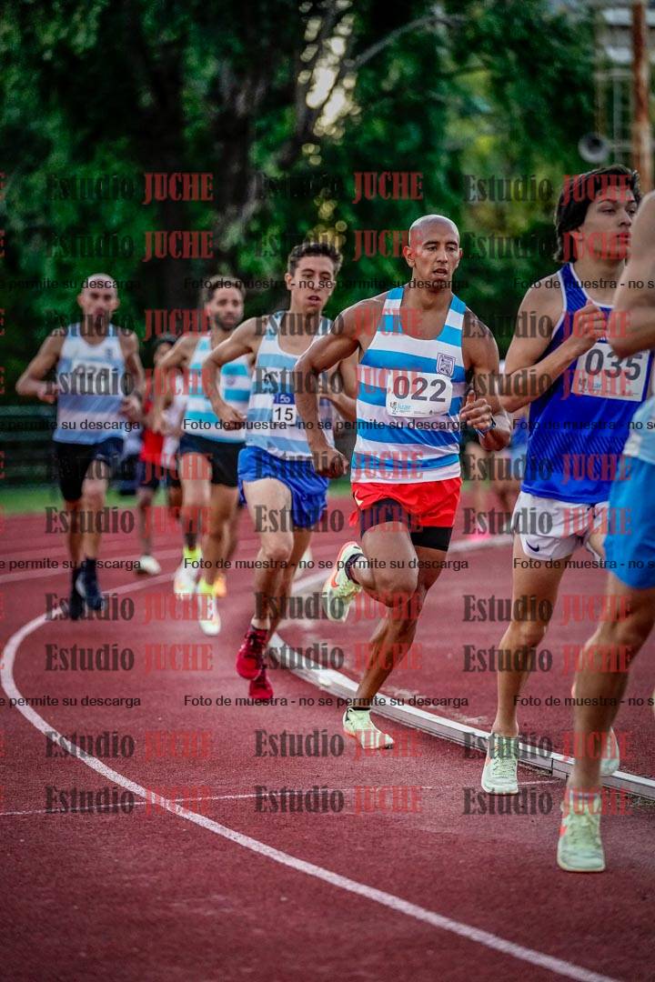Fotos de los 1500 m llanos de varones