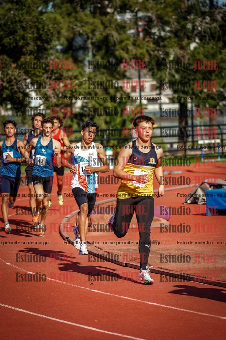 Fotos de los 1500 m de varones - decatlón 10