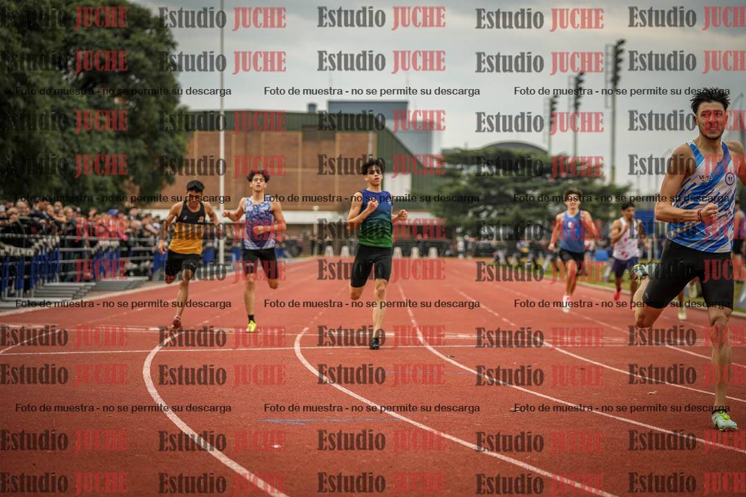 Fotos de los 400 m llanos de varones - FINAL