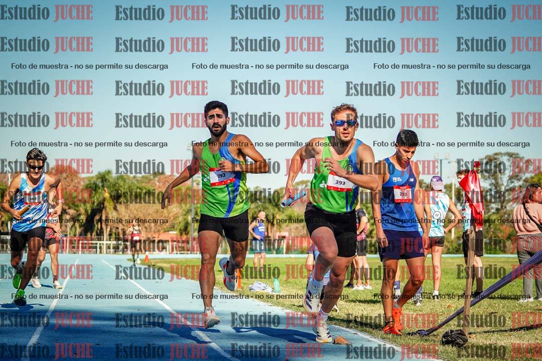 Fotos durante los relevos