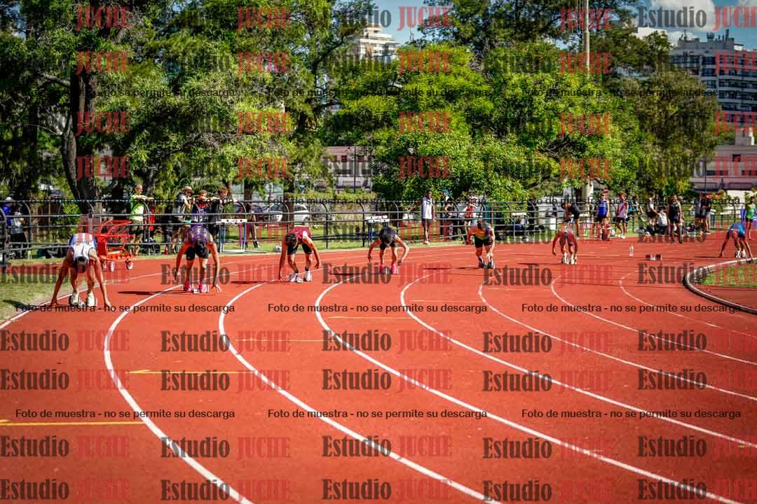 Fotos de los 200 m llanos de varones