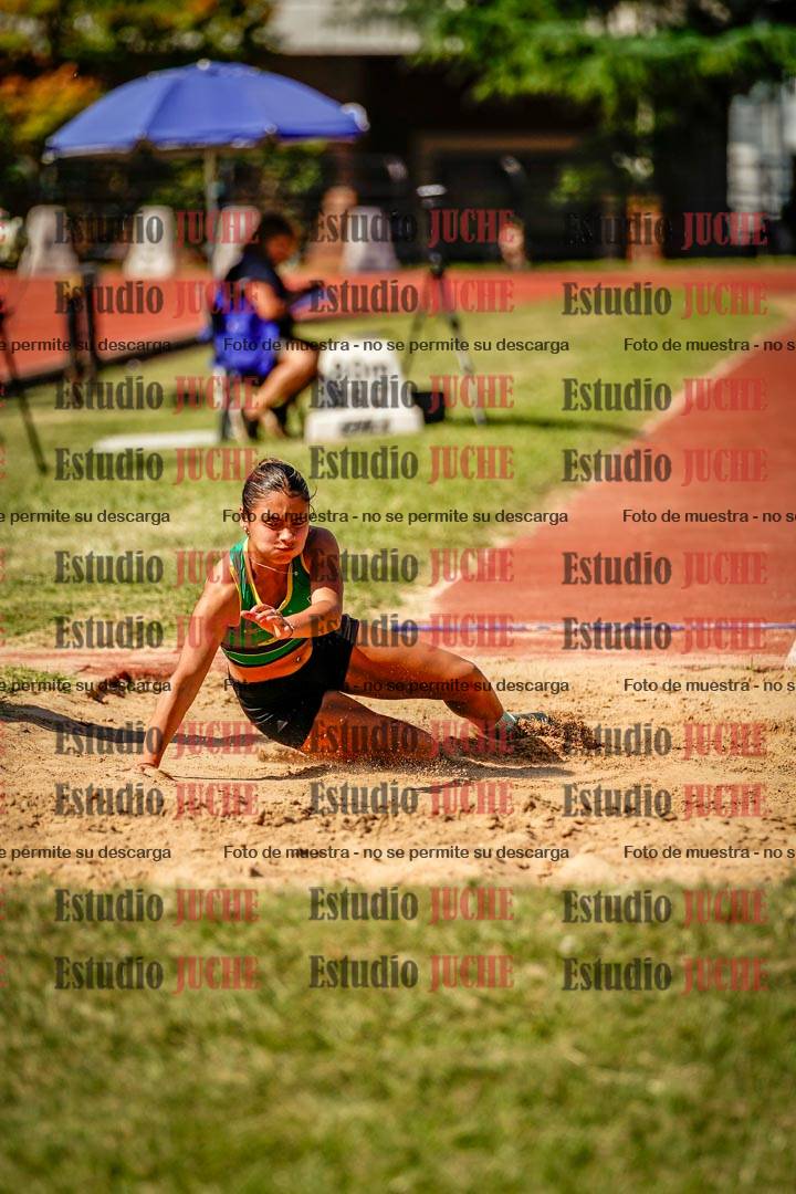 Fotos del salto en largo de mujeres