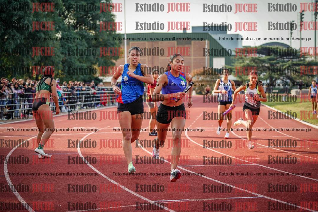 Fotos de las postas 4x400 m llanos de mujeres