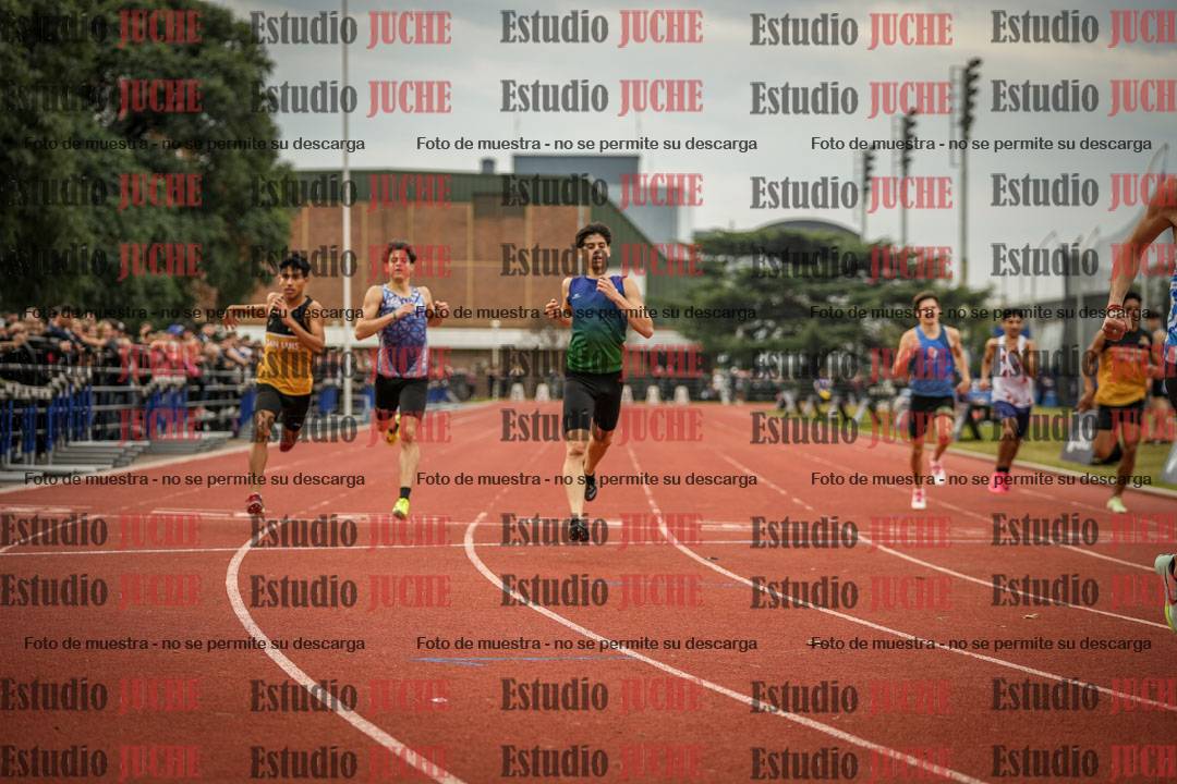 Fotos de los 400 m llanos de varones - FINAL
