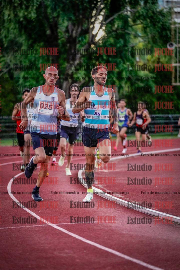 Fotos de los 1500 m llanos de varones