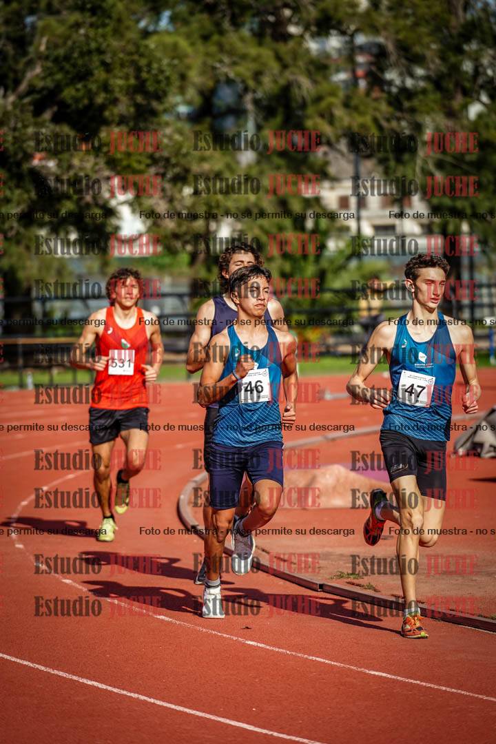 Fotos de los 1500 m de varones - decatlón 10