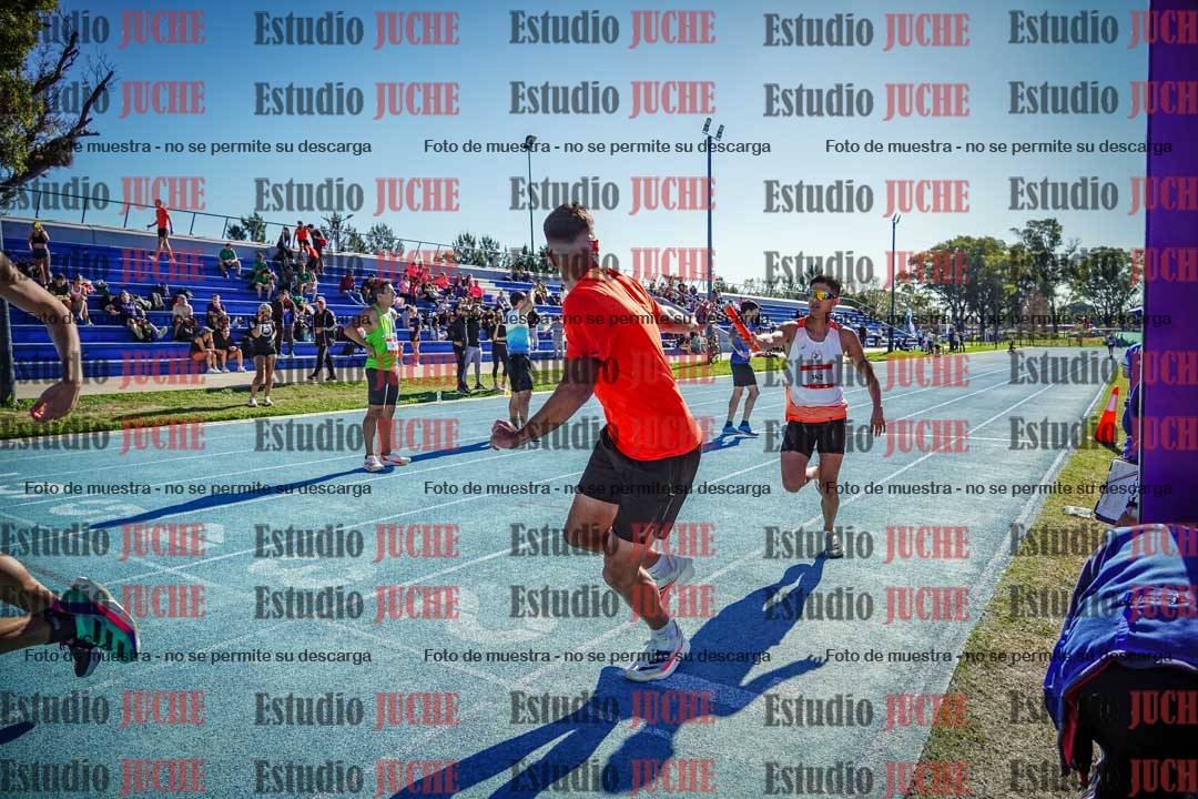 Fotos durante los relevos
