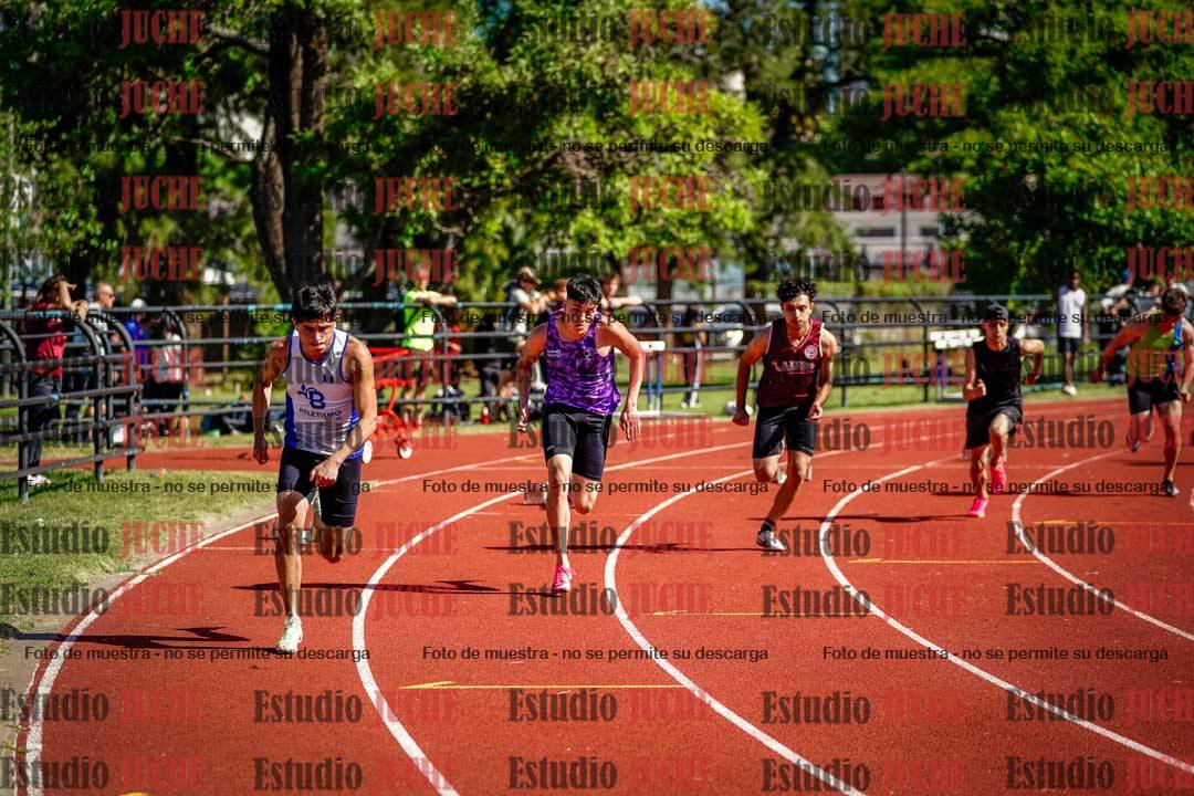 Fotos de los 200 m llanos de varones