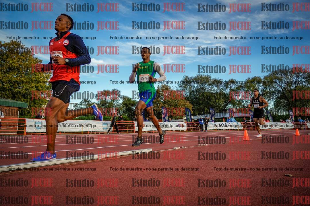 Fotos de los 1500 m llanos de varones - deca 10