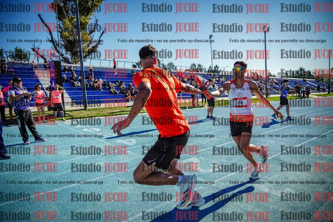 Fotos durante los relevos