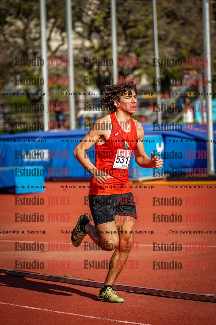 Fotos de los 1500 m de varones - decatlón 10