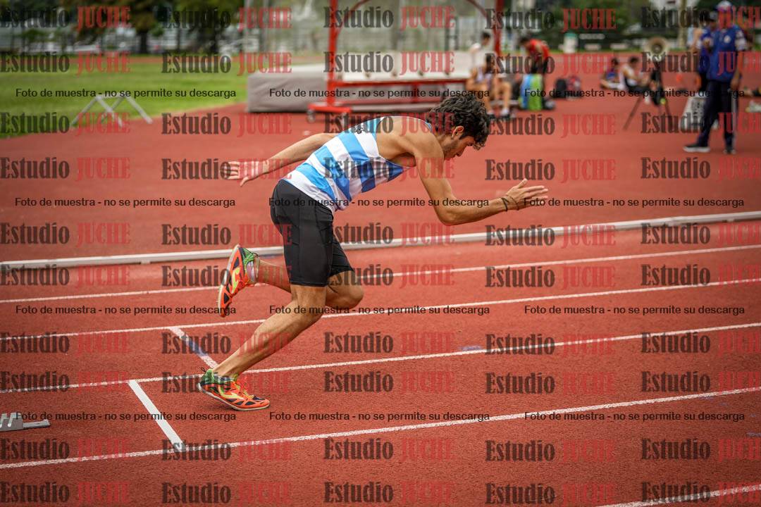 Fotos de los 400 m llanos de varones
