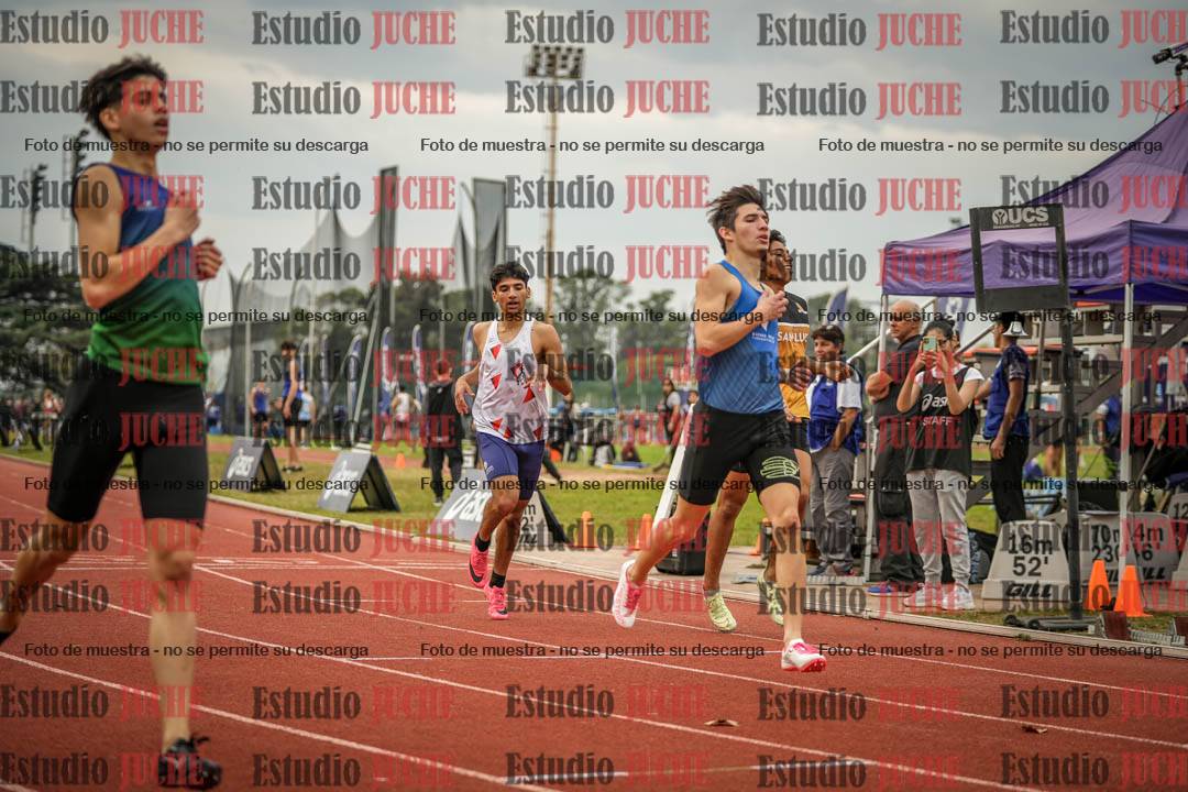 Fotos de los 400 m llanos de varones - FINAL
