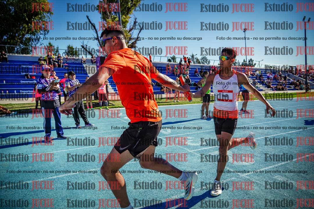 Fotos durante los relevos