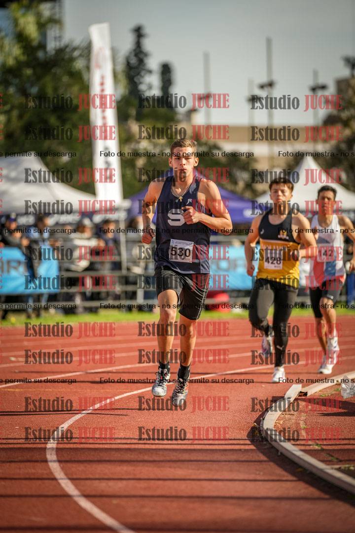 Fotos de los 1500 m de varones - decatlón 10