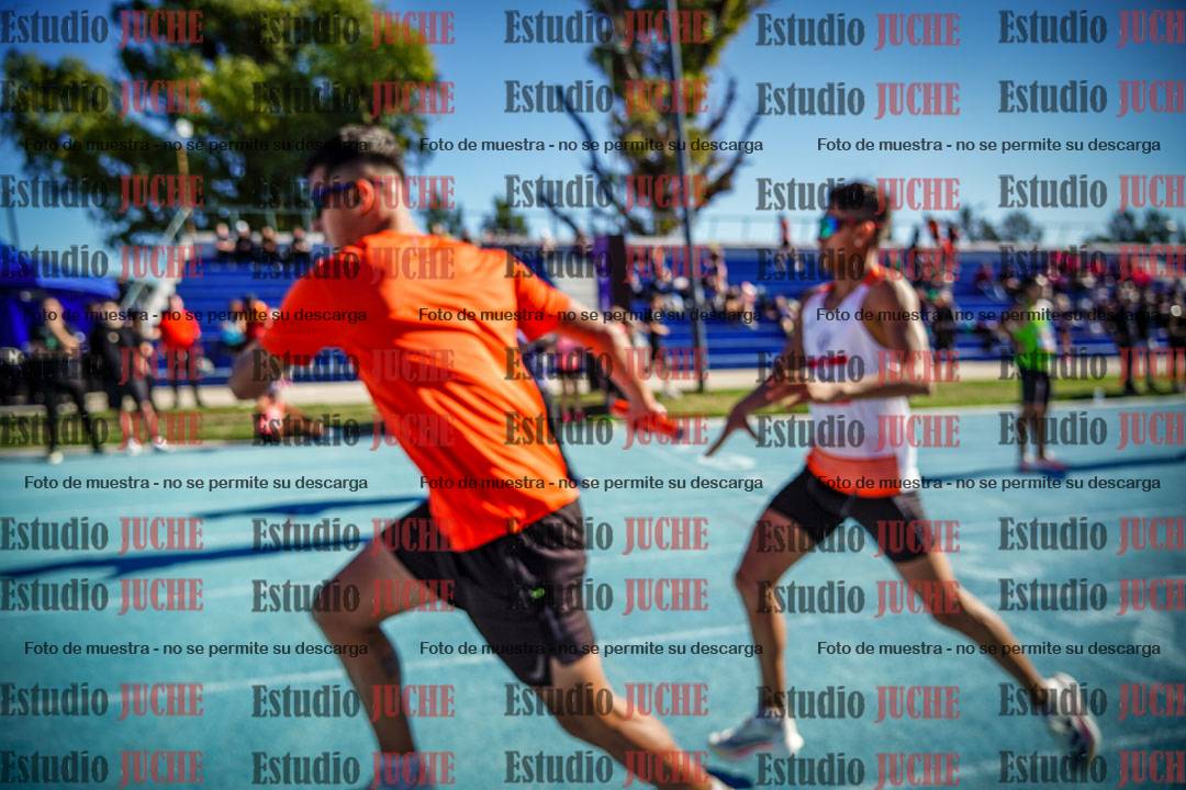 Fotos durante los relevos