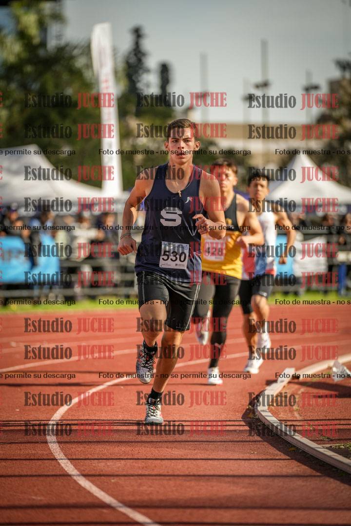 Fotos de los 1500 m de varones - decatlón 10