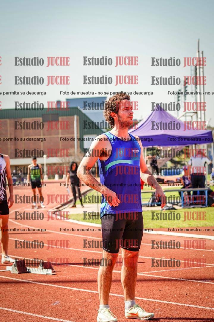 Fotos de los 400 m llanos de varones