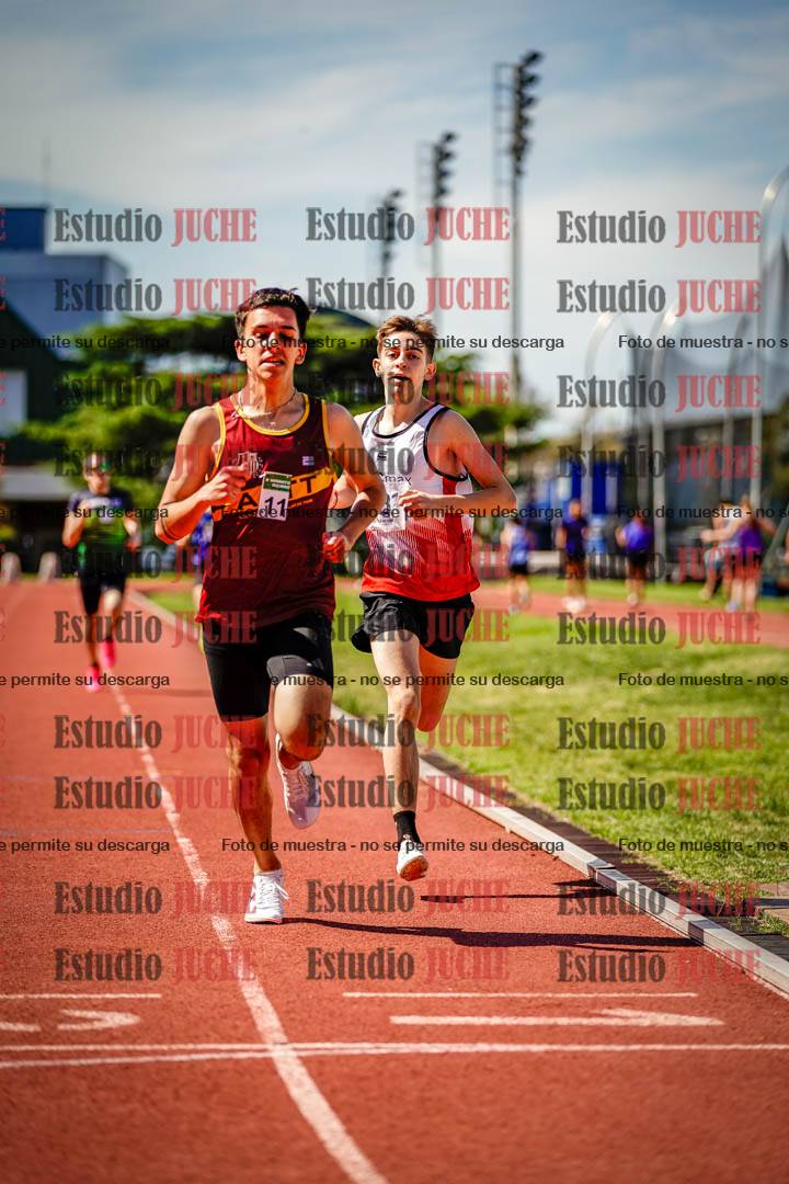 Fotos de los 800 m llanos de varones