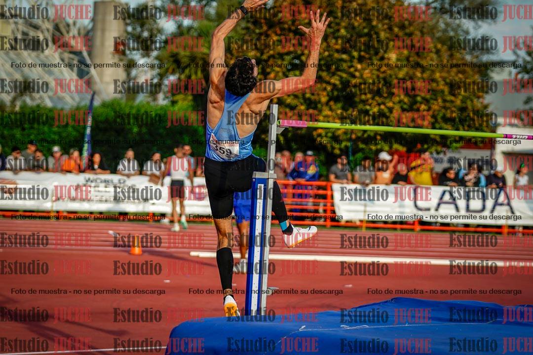 Fotos del salto en alto de varones - deca 4