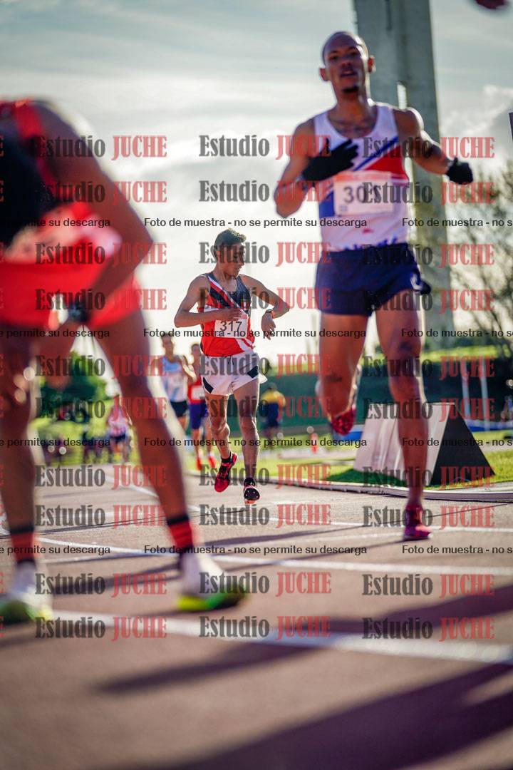 Fotos de los 5000 m de varones