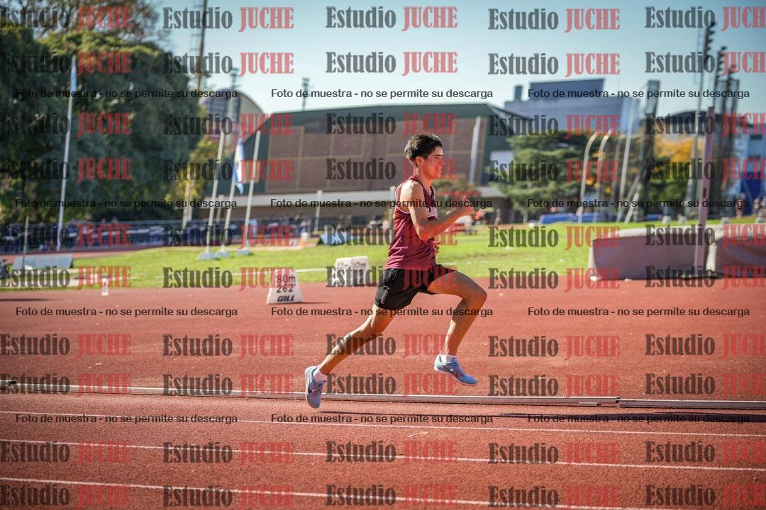 Fotos de los 400 m llanos de varones