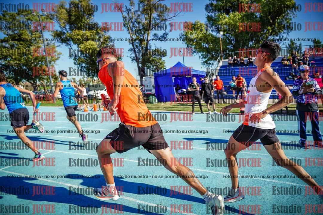 Fotos durante los relevos
