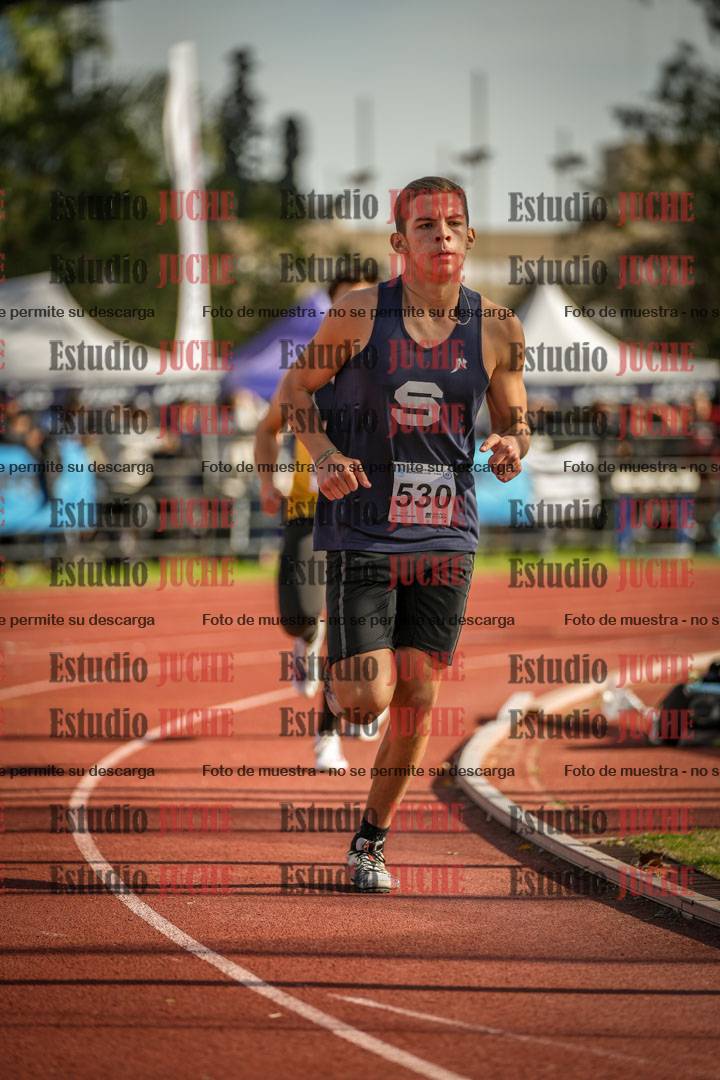 Fotos de los 1500 m de varones - decatlón 10