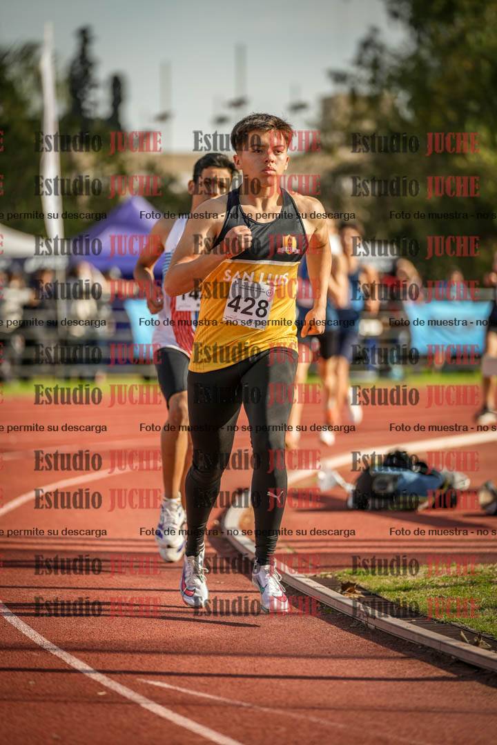 Fotos de los 1500 m de varones - decatlón 10