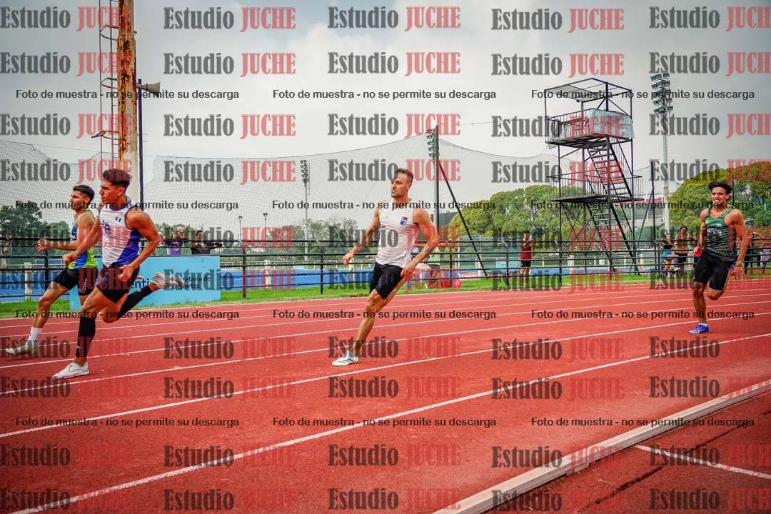 Fotos de los 200 m llanos de varones