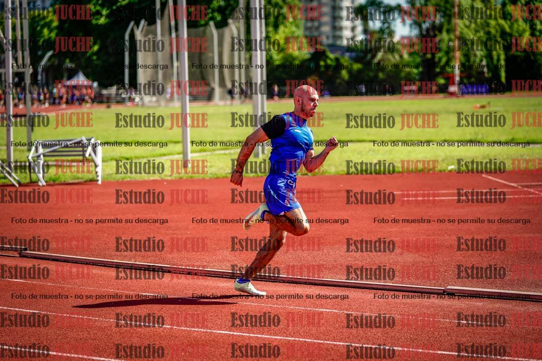 Fotos de los 200 m llanos de varones
