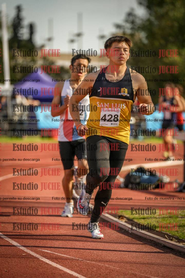 Fotos de los 1500 m de varones - decatlón 10