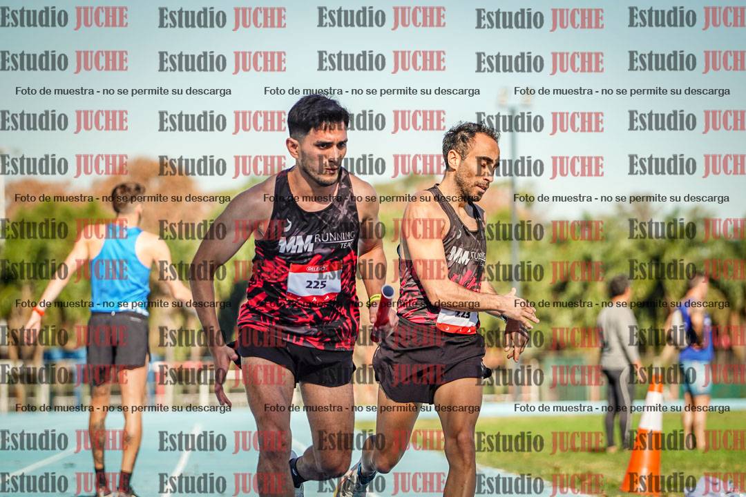 Fotos durante los relevos