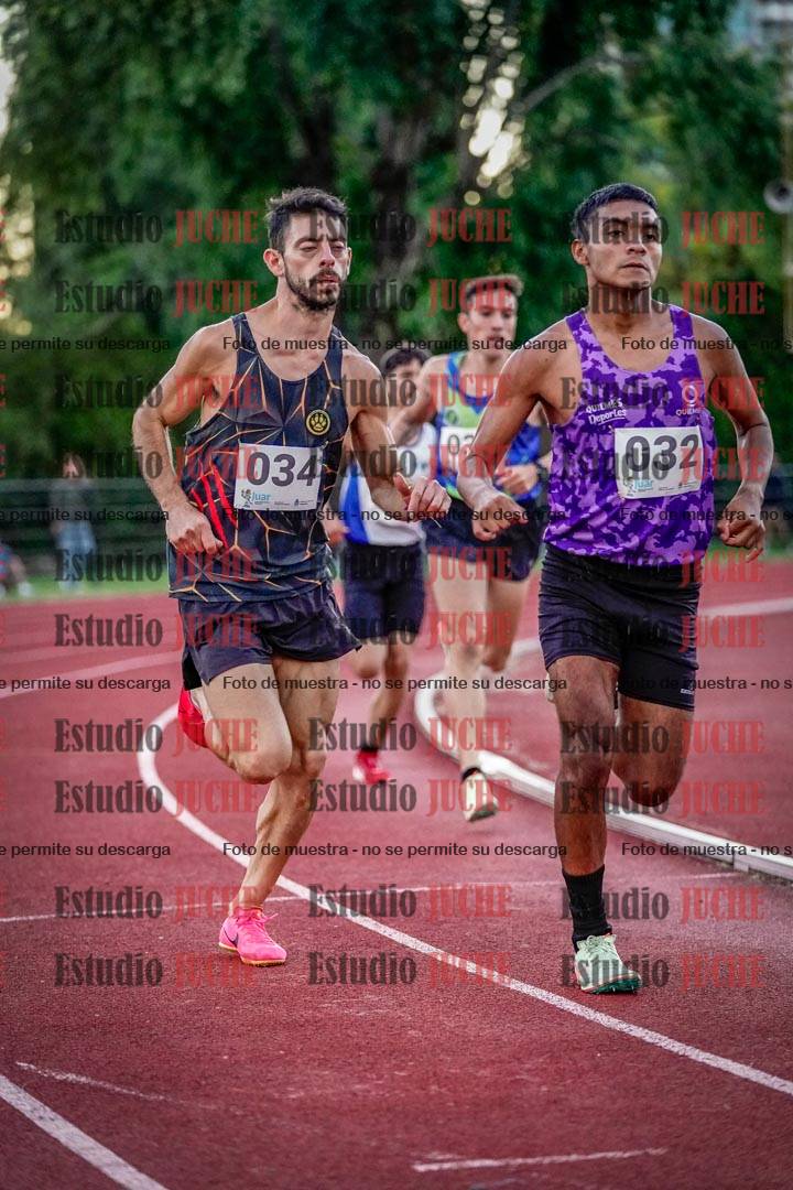 Fotos de los 1500 m llanos de varones