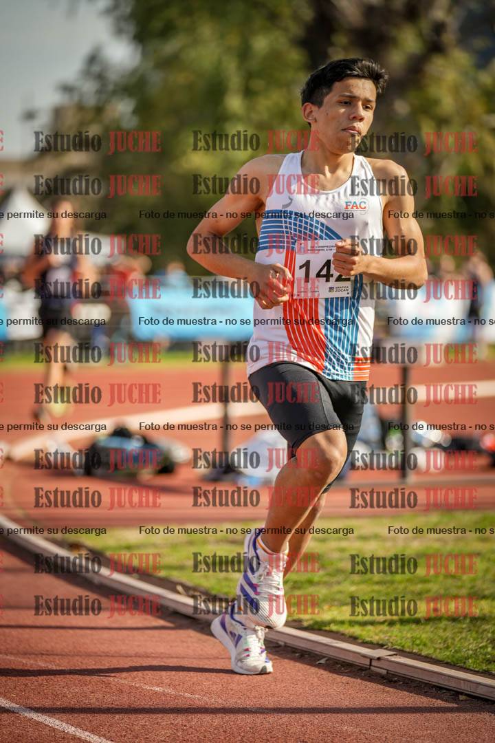 Fotos de los 1500 m de varones - decatlón 10