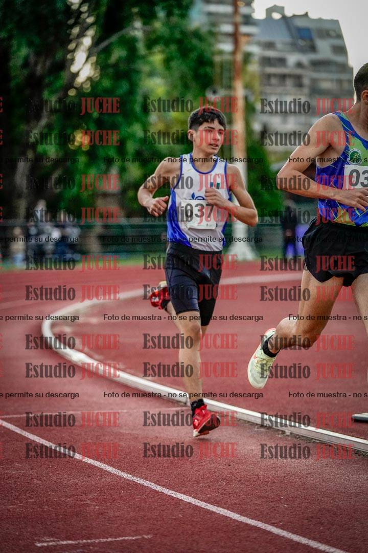 Fotos de los 1500 m llanos de varones