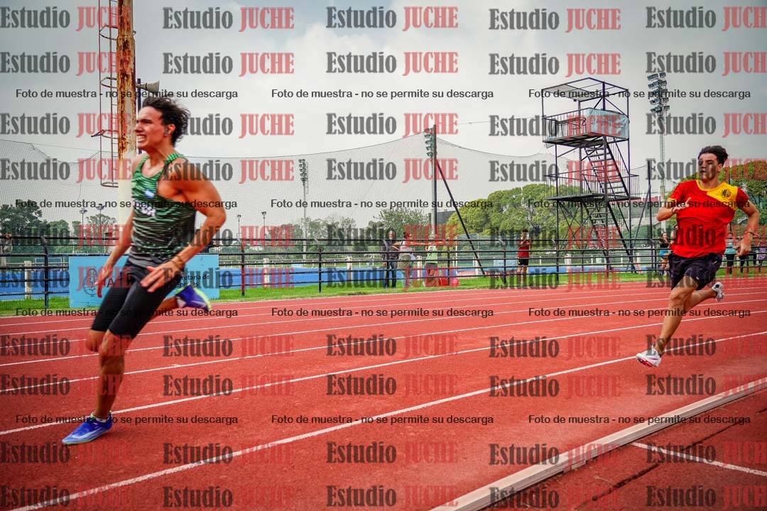 Fotos de los 200 m llanos de varones