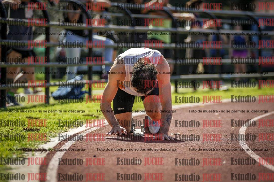 Fotos de los 400 m llanos de varones